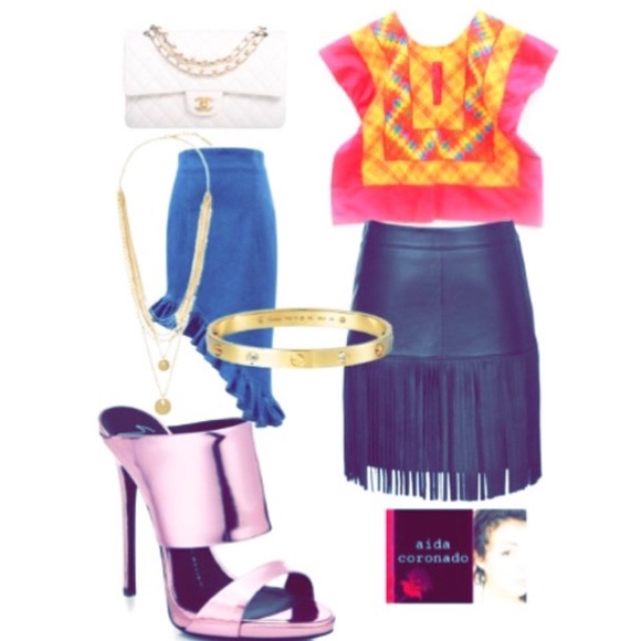 Mexican huipil blouse top Oaxaca Frida Kahlo authentic - Picture 10 of 13